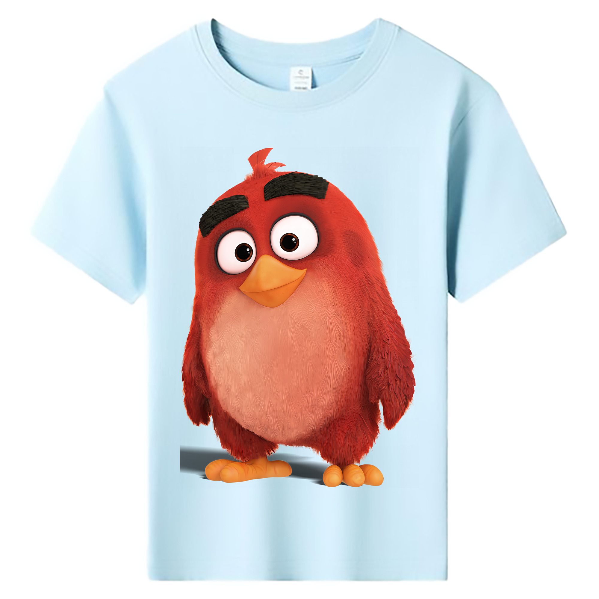 （画像用） Angry Birds アングリーバード 綿100％キッズTシャツ（フロントプリント）